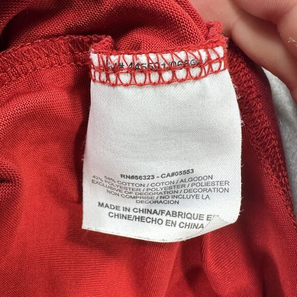 Nike Kobe Bryant Dri-fit Size Medium 24 Red Snake Skin T-shirt Some Flaws - Picture 11 of 11